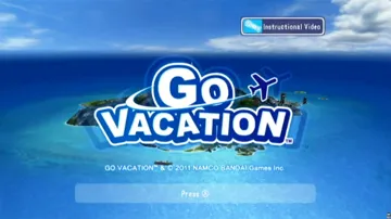 Go Vacation screen shot title